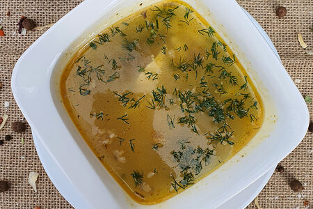 Суп-лапша с курицей