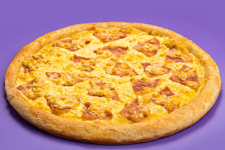 Пицца с сыром и ветчиной 25 см