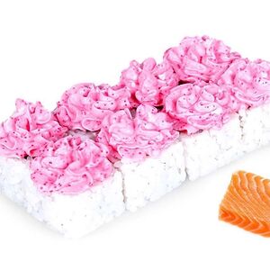 Ролл Лава с лососем