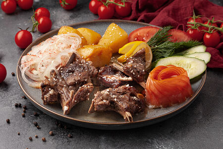 Казан кебаб из баранины