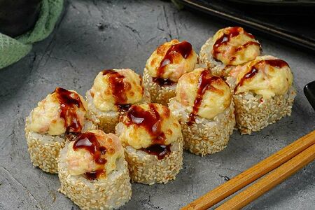 Ролл Угорь кунжут