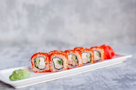 Калифорния с креветкой