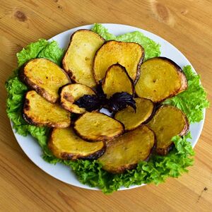 Картофель на мангале