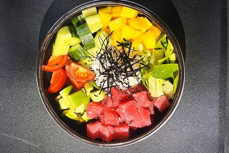 Поке с сёмгой