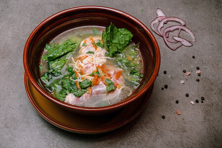 Суп-лапша с курицей