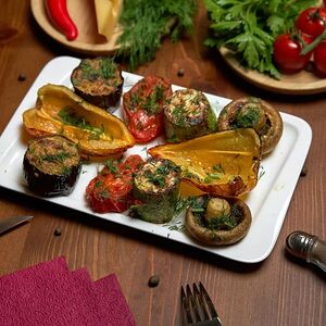 Овощи на мангале