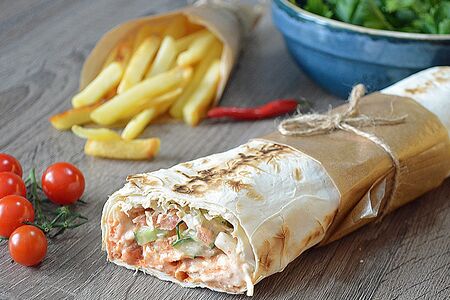 Шаверма с курицей