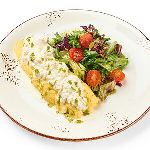 Омлет со страчателлой