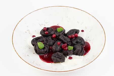 Ржаные пельмени из дичи