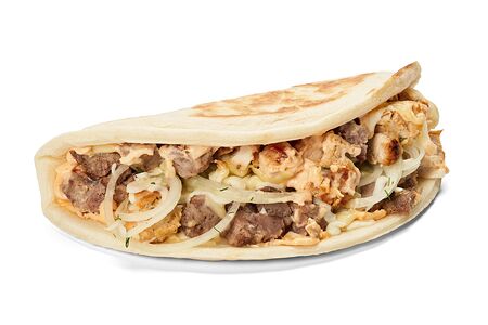 Закрытая пицца Мясной удар