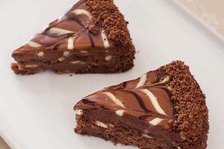 Пирожное Флан шоколад-банан