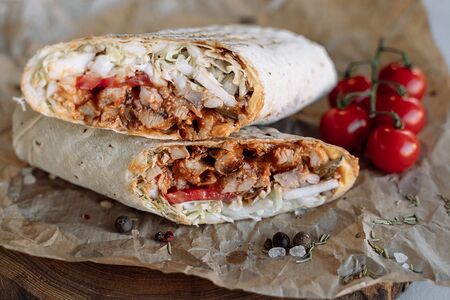 Шаурма куриная мини