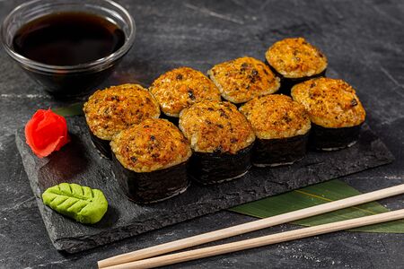 Мидии гриль