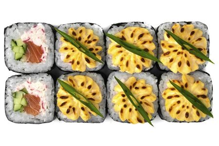 Ролл Курай запечённый