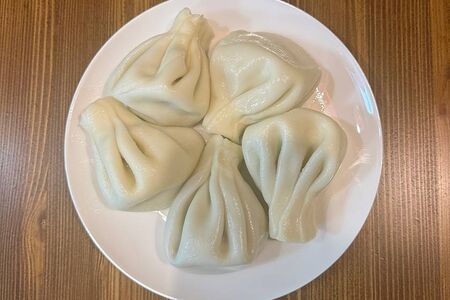 Хинкали с сыром сулугуни