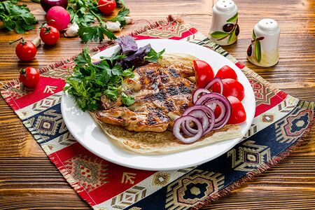 Цыпленок на мангале