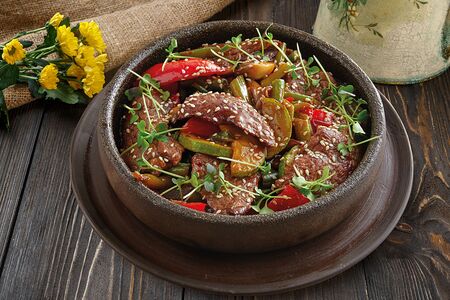 Говядина в азиатском стиле