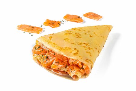 Блин с сёмгой