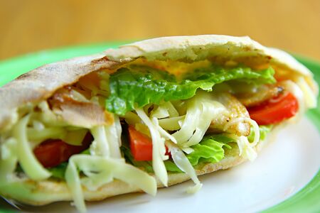 Панини с курицей и сыром