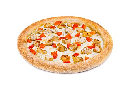 Пицца с курицей