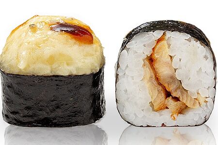 Ролл Унаги маки запеченный