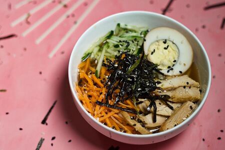 Рамен с курицей