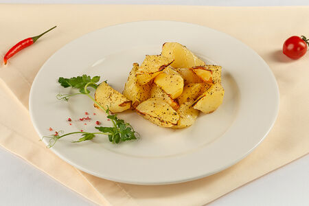 Картофель запеченный с травами