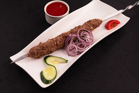 Кебаб из говядины и свинины