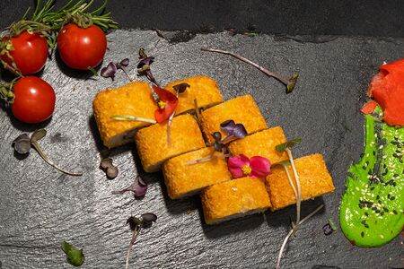 Темпура с креветкой