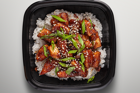 Као ман с соусом Терияки