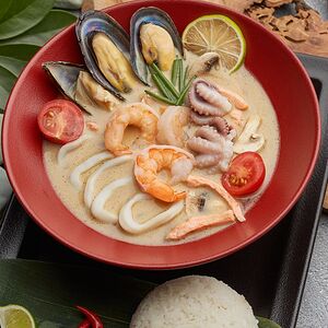 Տոմ Յամ Կխա ծովային հրաշալիքներով