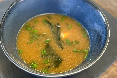 Мисо-суп с лососем