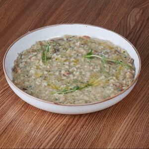 Ризотто с белыми грибами