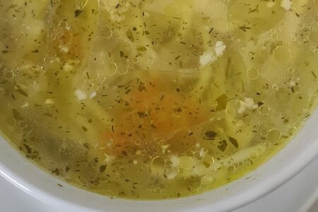 Суп куриный