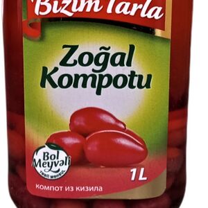 Азербайджанский компот с кизилом Bizim Tarla