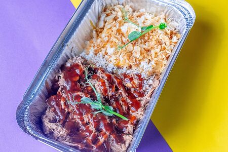 Mac & Cheese Рваная говядина