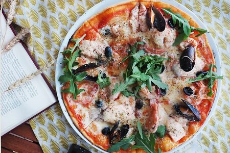 С морепродуктами