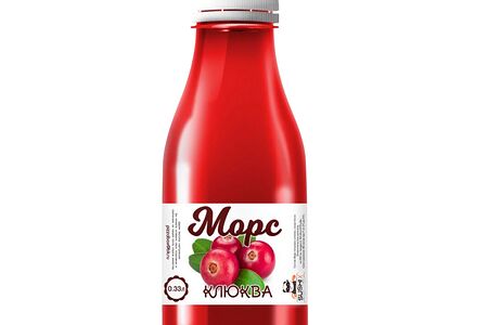 Морс клюквенный собственного производства