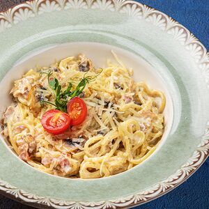 Паста Карбонара по-римски