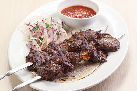 Шашлык из говяжьей мякоти