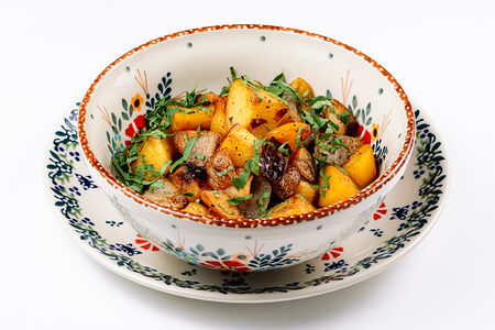 Картофель жареный с луком