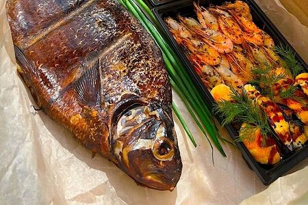 Лещ горячего копчения