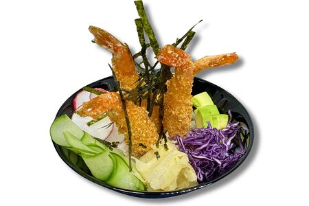 Поке с креветками