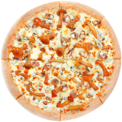 Грибная с голубым сыром