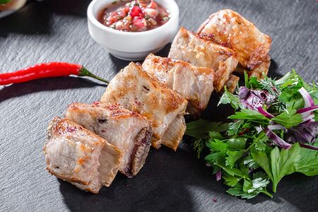 Шашлык из телячьих ребрышек