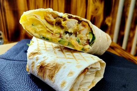 Шаурма с сыром 