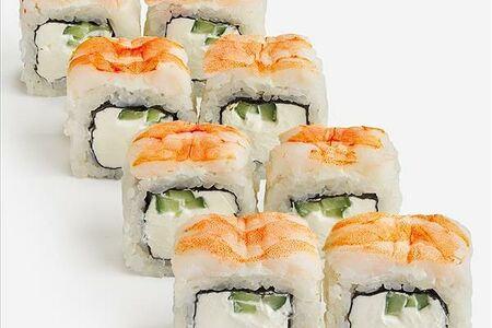 Филадельфия с Креветкой ролл