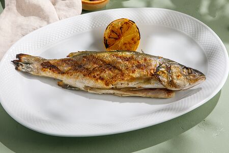 Сибас на гриле