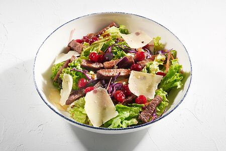 Инсалата ди манзо э миртилло россо