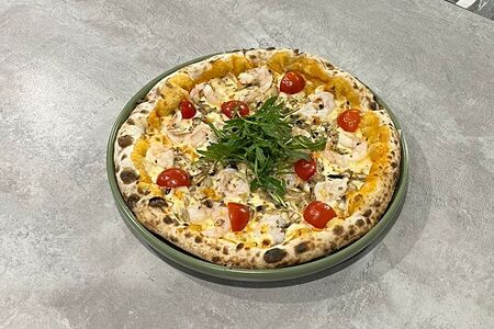 Пицца Креветка Том ям